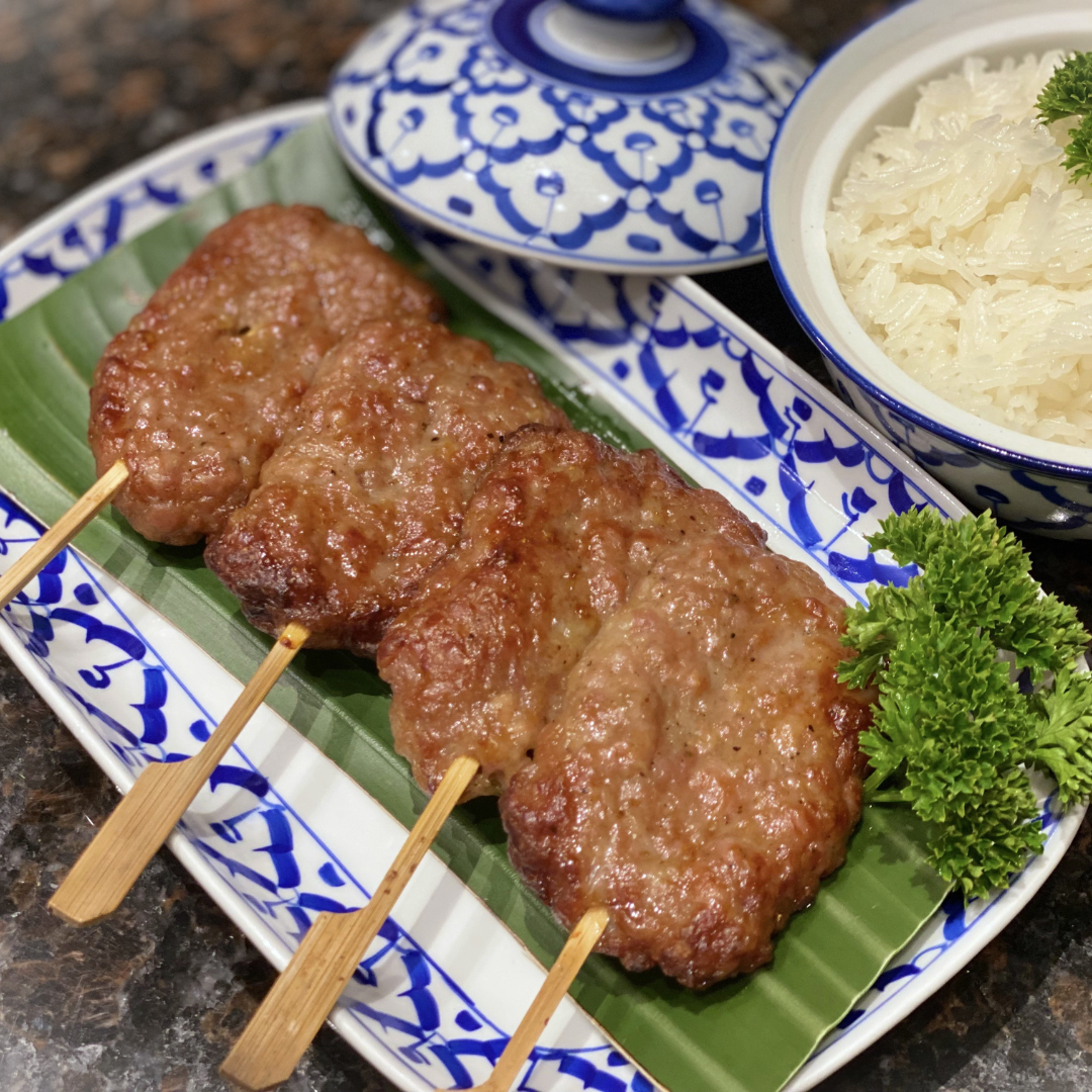 Thai BBQ Pork Skewers (Moo Ping)